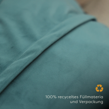 Pleafs Heizkissen Plush 45x45cm Wedgewood, 1 Stk